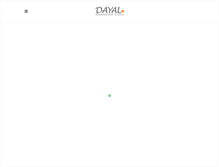 Tablet Screenshot of dayal.cz